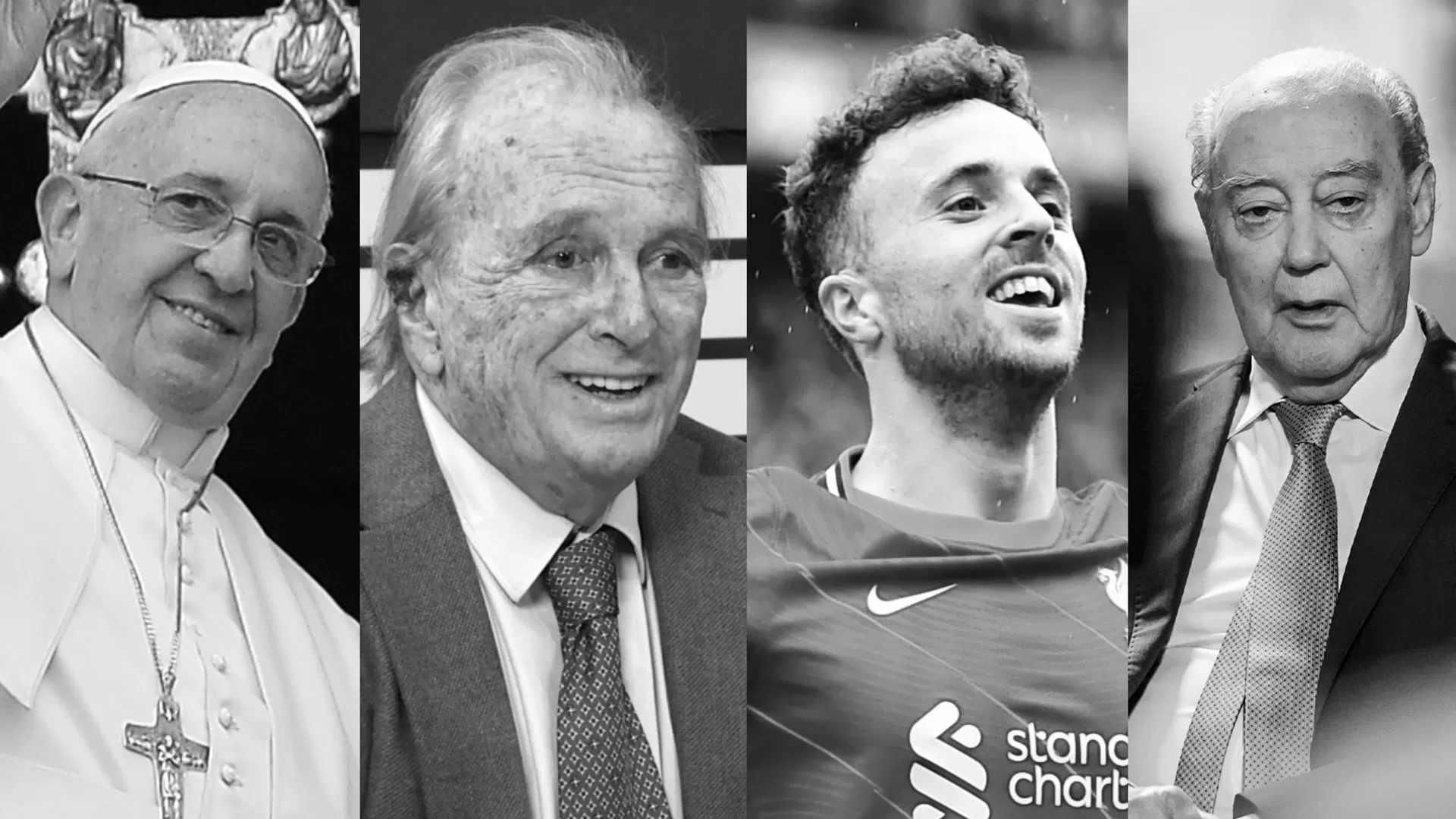 2025: O ano da morte do Papa Francisco, Balsemão, Diogo Jota e Pinto da Costa