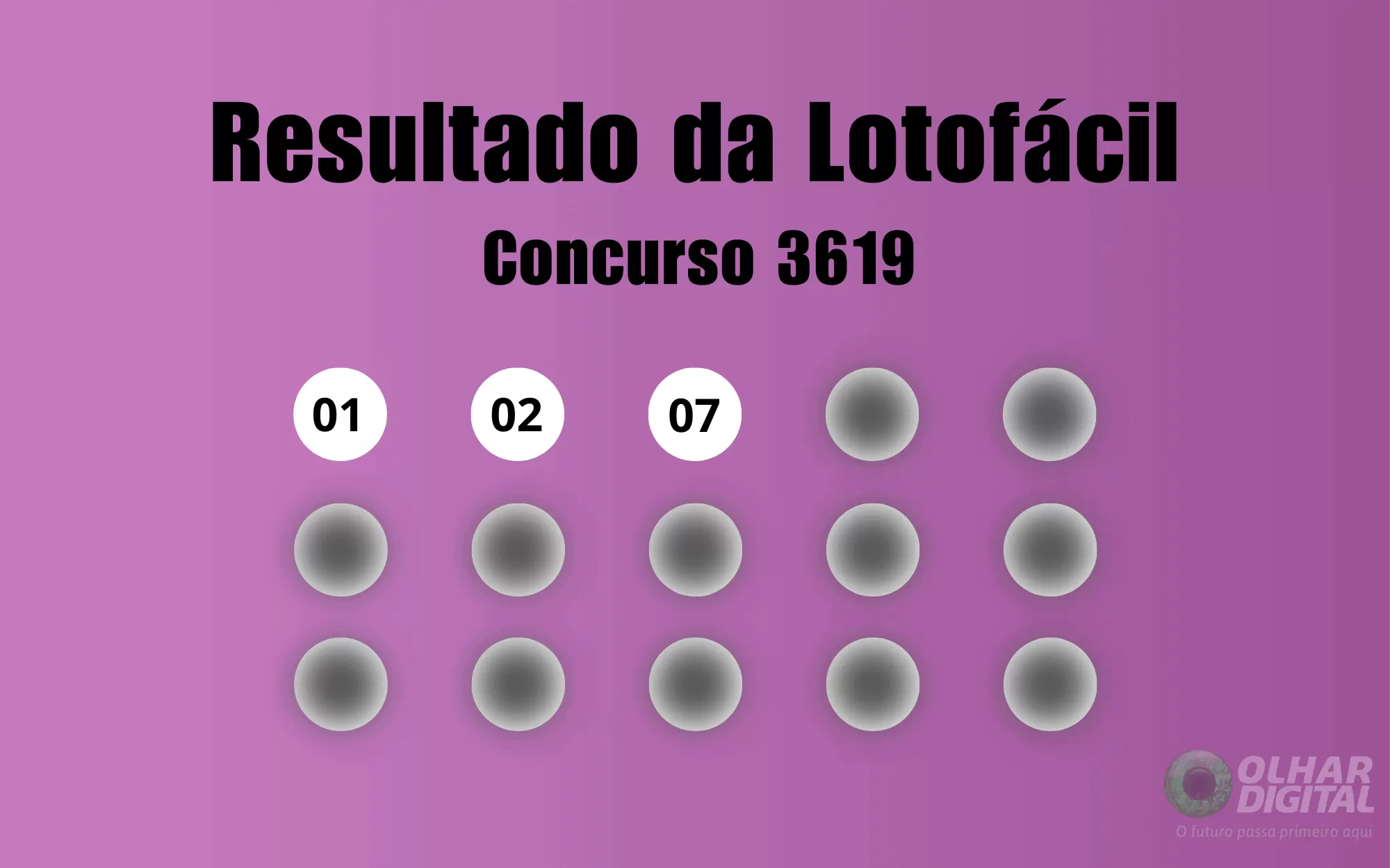 Resultado da Lotofácil de hoje: veja números e ganhadores do concurso 3619 (segunda, 23/02)