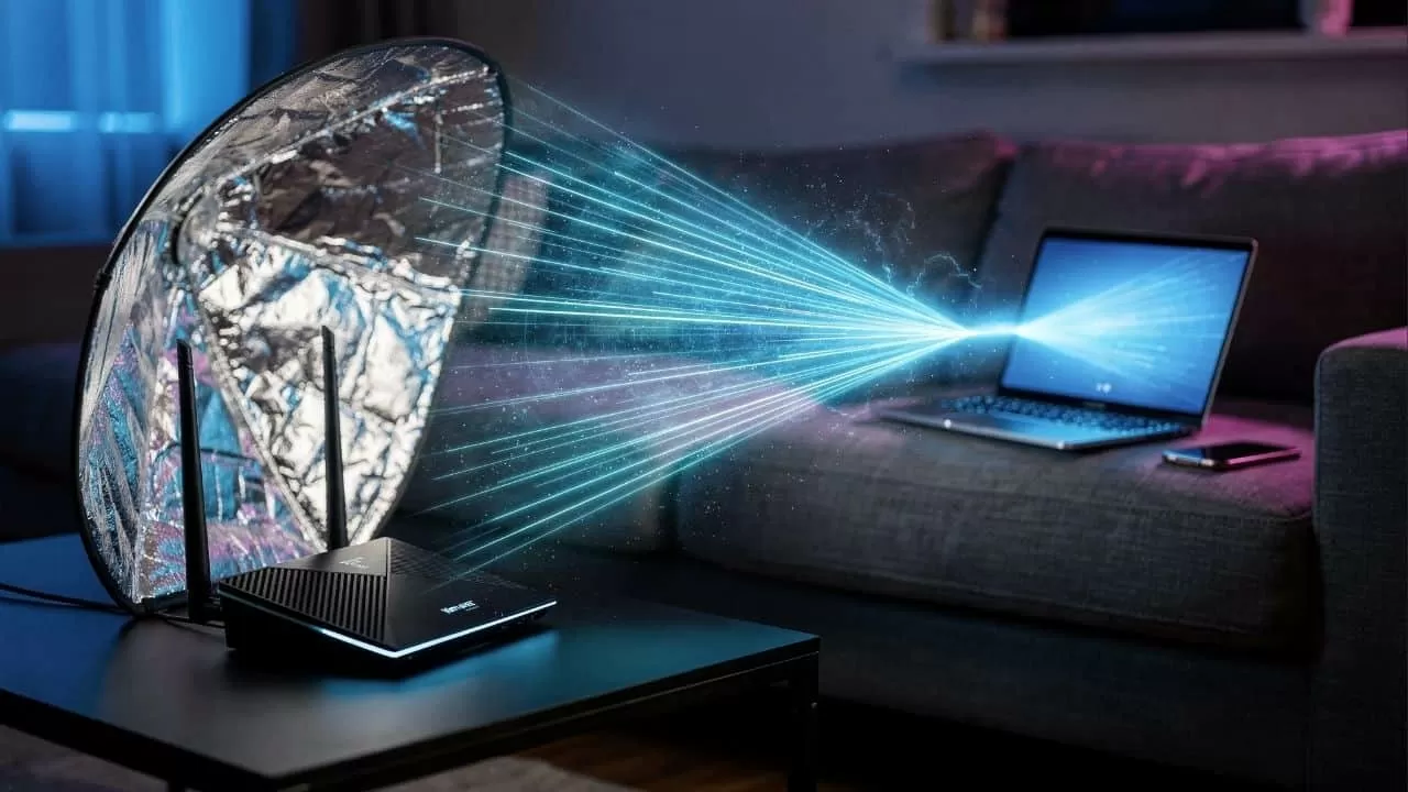 O que acontece se você embrulhar seu roteador Wi-Fi em papel alumínio: isso melhora ou piora sua conexão com a internet?
