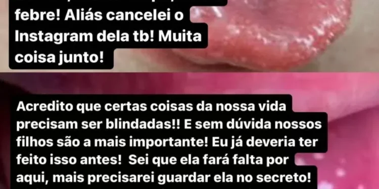 Maíra Cardi diz que não vai mais mostrar filha nas redes sociais