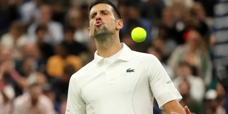 Djokovic está nos quartos de final de Wimbledon pela 15.ª vez