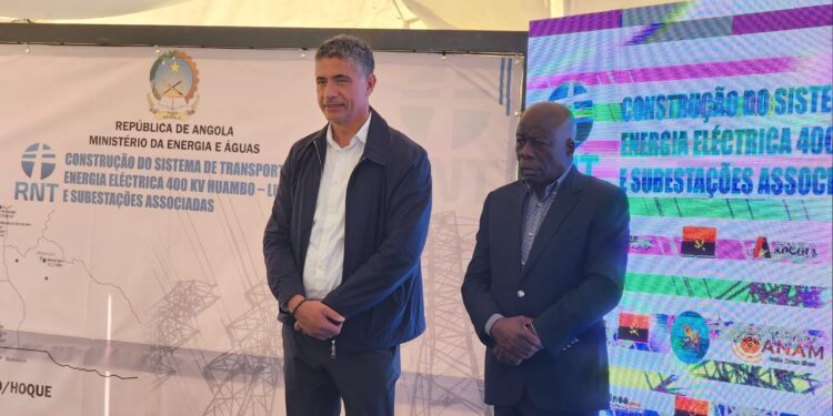 Entrega do Certificado da Área Desminada no Traçado da Linha de Eletricidade de 400 kV entre Huambo e Lubango.