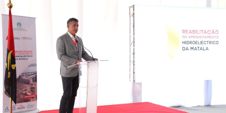 O PRESIDENTE DA REPÚBLICA JOÃO LOURENÇO INAUGURA HOJE A USINA HIDROELÉTRICA DA MATALA.