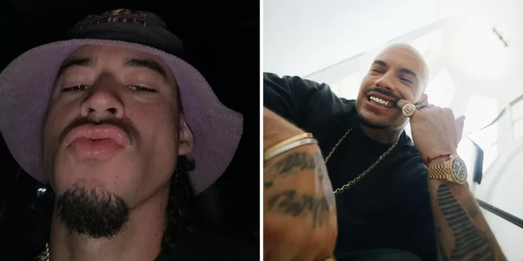 L7nnon conta por que não segue Filipe Ret nas redes sociais: “Sou fã”