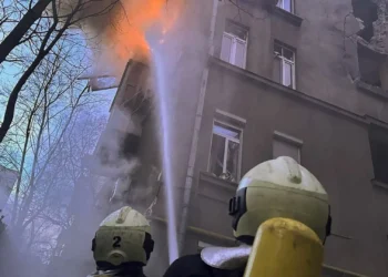 Kiev sob intenso ataque aéreo de drones