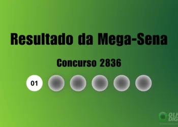 Mega-Sena 2836: veja resultado de hoje, quinta-feira (6)
