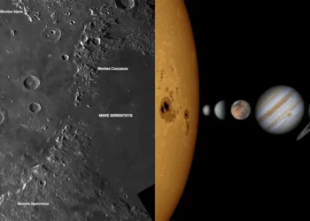 Sistema Solar nas Imagens Astronômicas da Semana