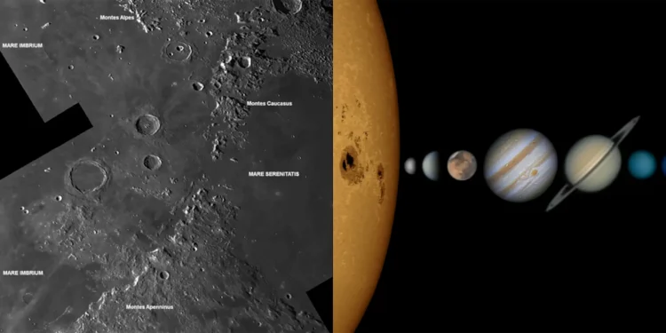 Sistema Solar nas Imagens Astronômicas da Semana