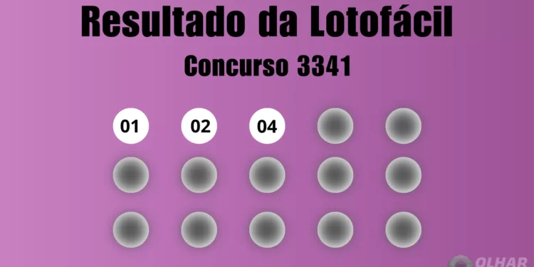 Lotofácil 3341: veja resultado de hoje, quinta-feira (13)