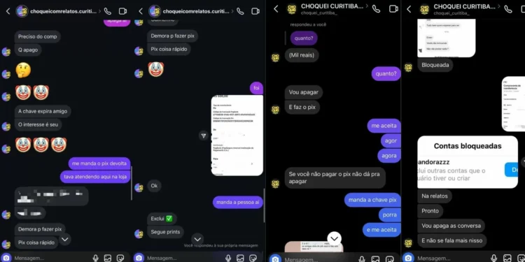 ‘Choquei Curitiba’: homem usava perfil de fofocas para extorquir vítimas