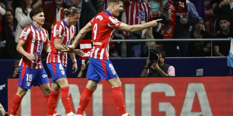 Atlético Madrid vence Rayo Vallecano