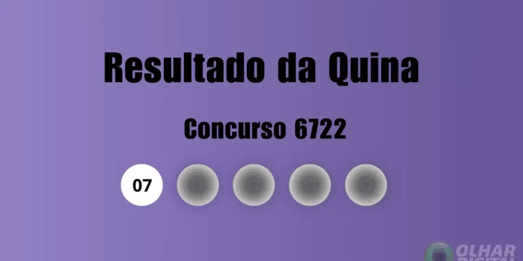 Quina 6722: veja resultado de hoje, terça-feira (6)