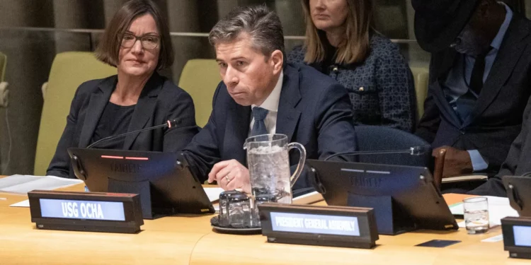 Israel denuncia “discurso irresponsável” do chefe humanitário da ONU