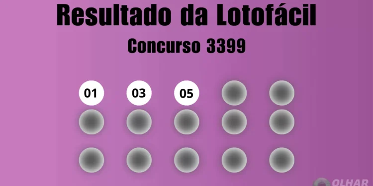 Lotofácil 3399: veja resultado de hoje, sexta-feira (23)