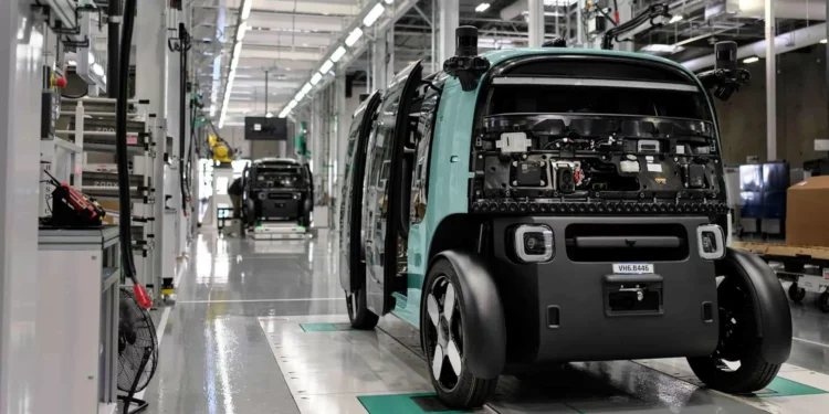 Amazon acelera produção de robotáxis e se prepara para estreia comercial