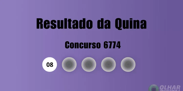 Quina 6774: veja resultado de hoje, terça-feira (15)