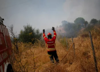 A2 esteve cortada devido a incêndio em Aljustrel