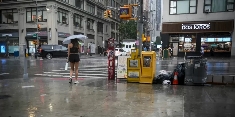 Nova Iorque e Nova Jérsia em estado de emergência devido a risco de cheias repentinas