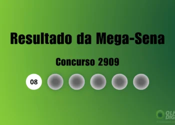 Mega-Sena 2909: veja resultado de hoje, terça-feira (2)