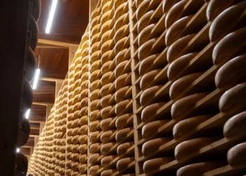 Por que os EUA guardam mais de 600 milhões de quilos de queijo em cavernas?