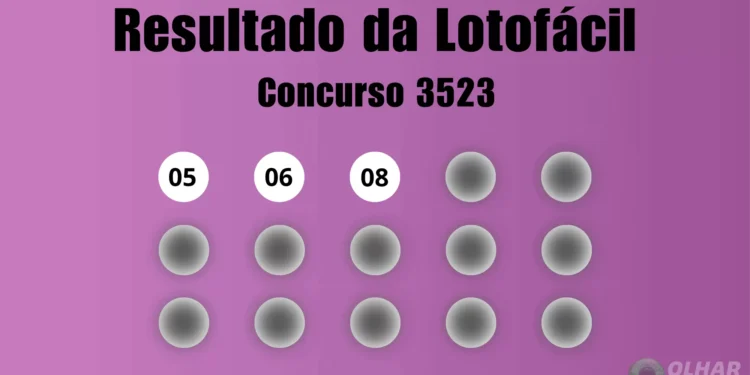 Resultado da Lotofácil de hoje: veja números e ganhadores do concurso 3523 (segunda, 27/10)