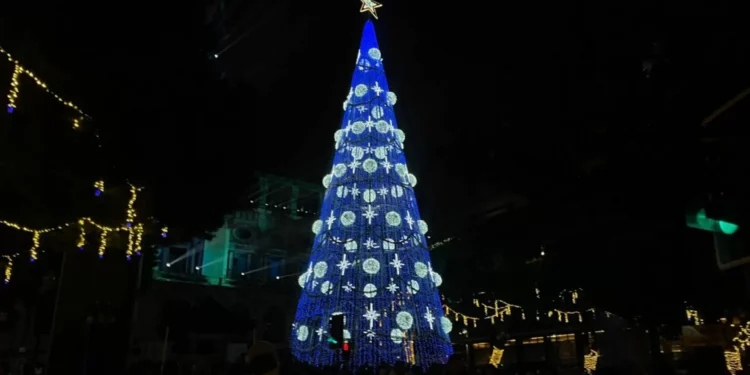 Porto dá início à magia do Natal com luzes e concerto de Mariza nos Aliados. Veja as imagens