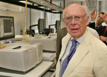 Morreu James Watson, um dos cientistas que descobriu a estrutura do ADN