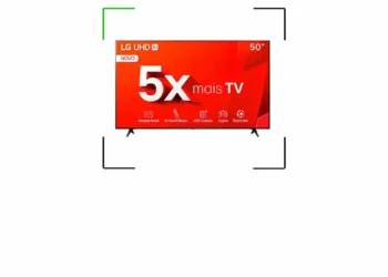 Tela grande e 4K: smart TV de 50’ polegadas da LG já em oferta de Black Friday
