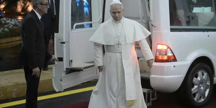 O abraço de Leão XIV ao povo libanês