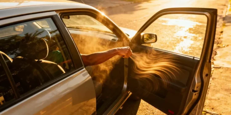 O truque japonês para esfriar o carro sem ligar o ar