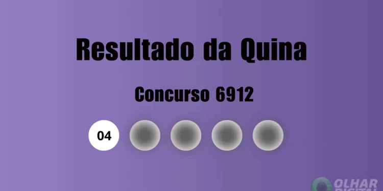 Resultado da Quina de hoje: veja números e ganhadores do concurso 6912 (sexta, 26/12)