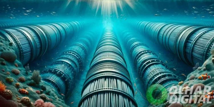 Risco de “apagão” na internet expõe vulnerabilidades de cabos submarinos