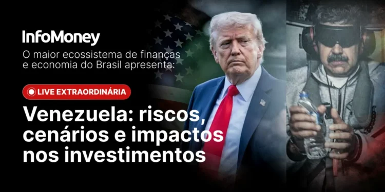 InfoMoney faz live especial para analisar impactos nos mercados de ação na Venezuela