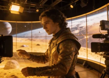 A tela colossal de LED que substituiu o fundo verde e mudou o jeito de gravar Star Wars