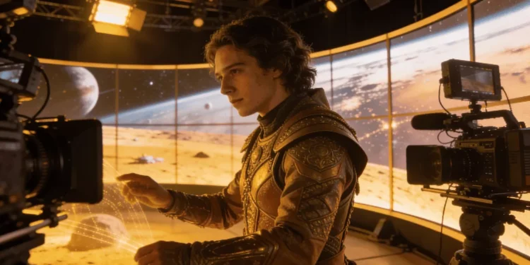 A tela colossal de LED que substituiu o fundo verde e mudou o jeito de gravar Star Wars