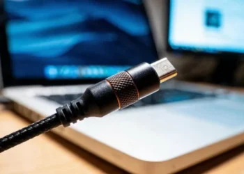 Para que serve o cilindro na ponta do cabo do carregador?