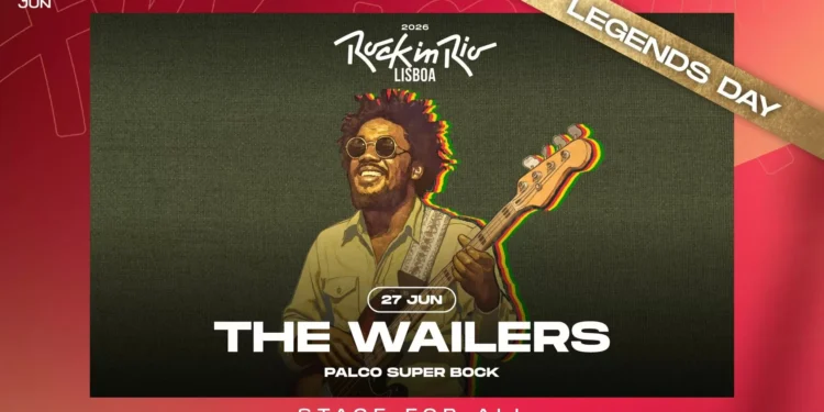 The Wailers. Antiga banda de Bob Marley no ​Rock in Rio Lisboa