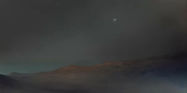 Veja fotos noturnas raras de Marte feitas por exploradores robóticos da NASA