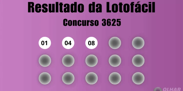 Resultado da Lotofácil de hoje: veja números e ganhadores do concurso 3625 (segunda, 02/03)